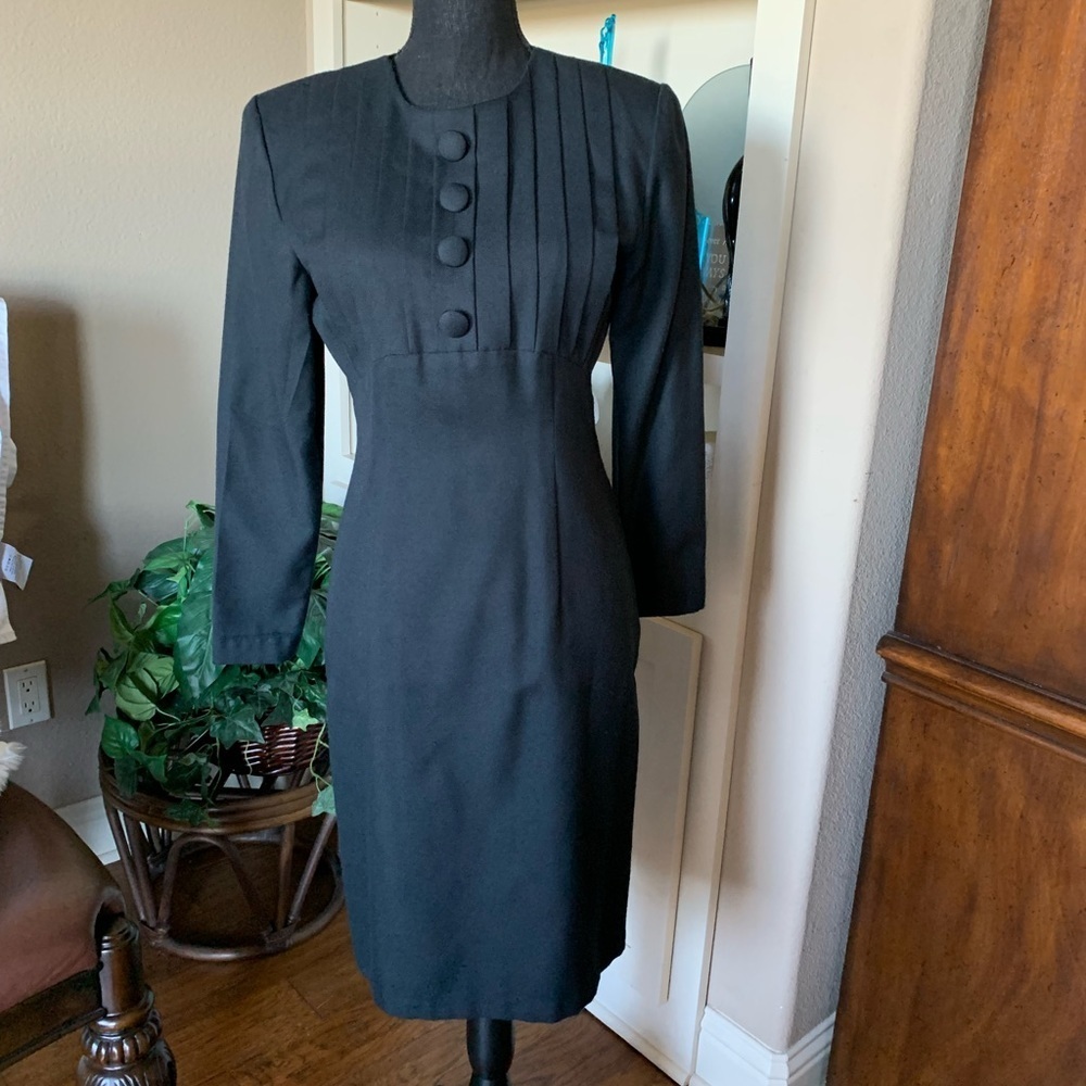 Vintage Cynthia Howie‎ Vintage Black Dress